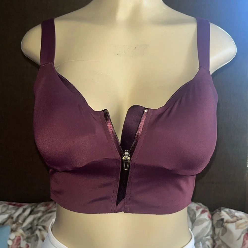 VICTORIAS SECRET Knockout Front Close Support Bra Top - Picture 7 of 9